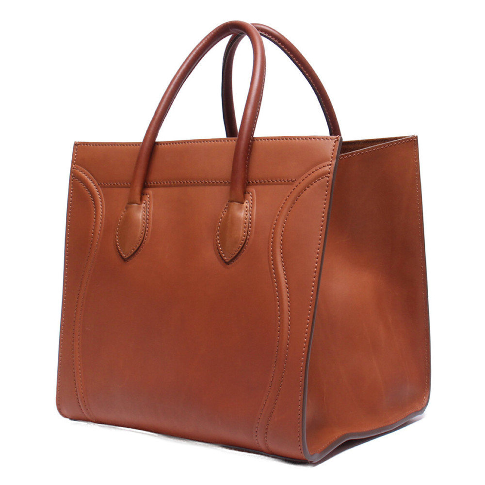 Celine Luggage Phantom Handbag Brown